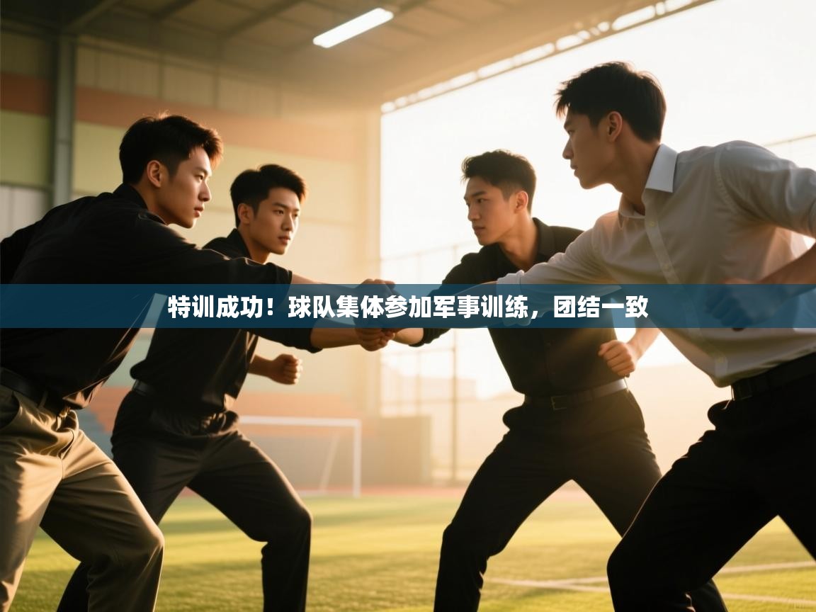 特训成功！球队集体参加军事训练，团结一致  第1张